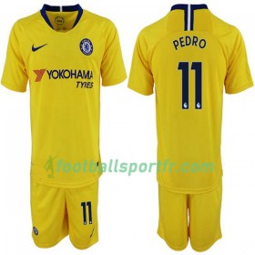 Tenue Chelsea Pedro 11 Enfant Extérieur 2018-2019 Maillot de Foot